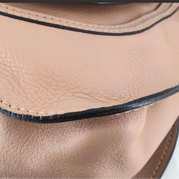 Chloe Marcie Medium Double Carry Satchel Bag in Grained Leather - Picture 2 of 10